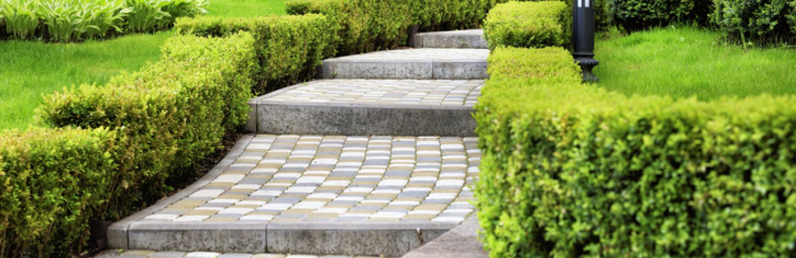 stone walkway